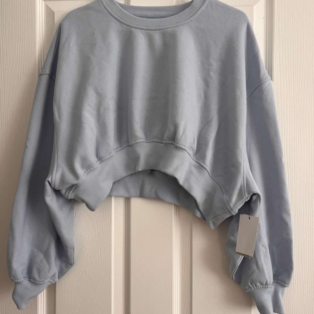 BP Light Blue Fleece Top